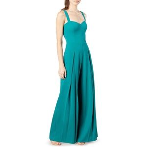 Dress the Population Rai Sweetheart Neck Wide Leg Jumpsuit
